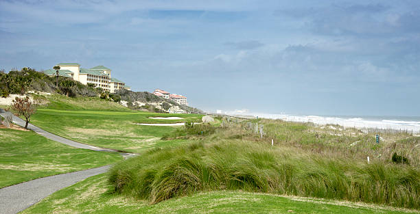 Florida Golf Course stock photo