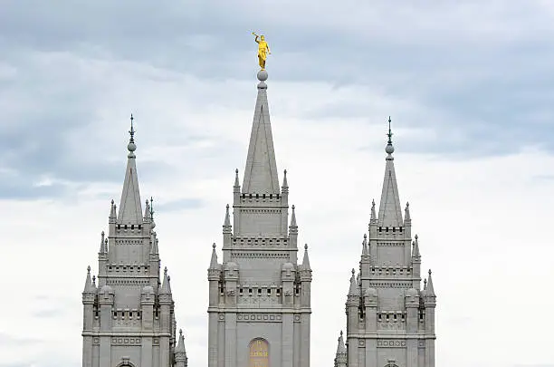Mormon temple in Salt Lake City