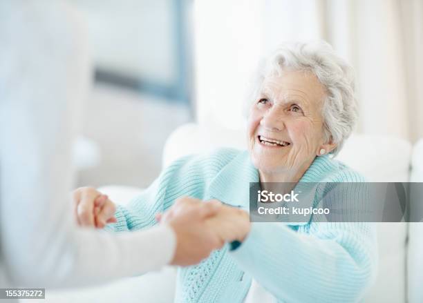 Devoted Care And Assistance Stock Photo - Download Image Now - Senior Adult, Hospital, Senior Women