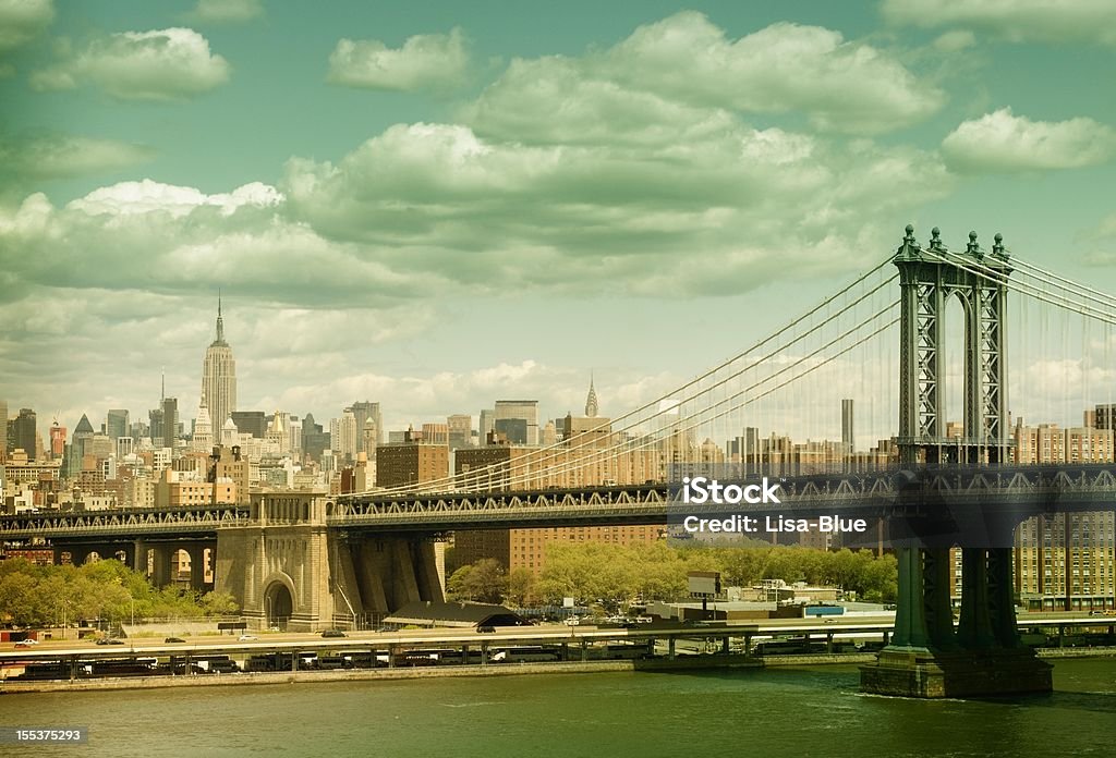 Skyline von New York City - Lizenzfrei New York City Stock-Foto