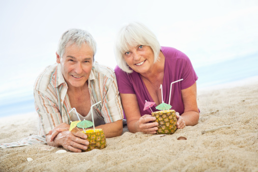 Happy Senior Couple on the Beach,
Drinking their pineapple cocktails, while looking at the camera...
The Beach Lightbox:
[url=http://www.istockphoto.com/search/lightbox/11091210#a6e2dfb][IMG]http://i931.photobucket.com/albums/ad155/mammastock/banner_beach.jpg[/IMG][/url]
