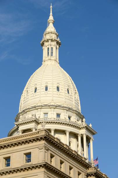 istock Capitol Building, Lansing Michigan 155375367