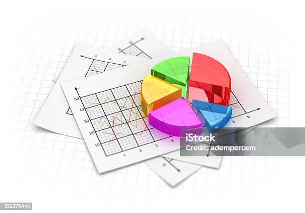 Diagrama Circular Foto de stock y más banco de imágenes de Actividades bancarias - Actividades bancarias, Analizar, Azul