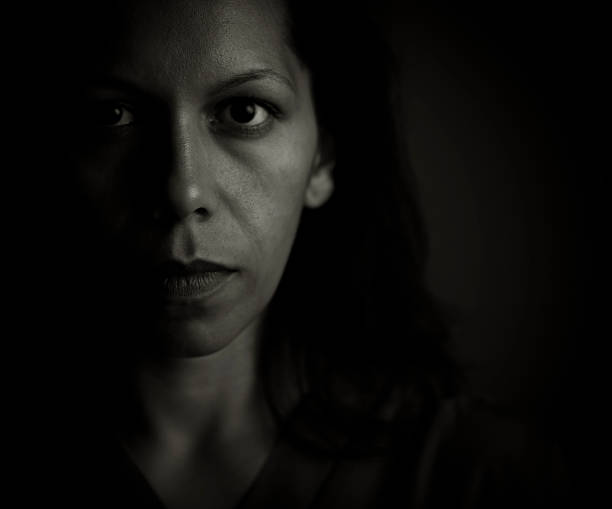 istock lowkey female portrait 155375776