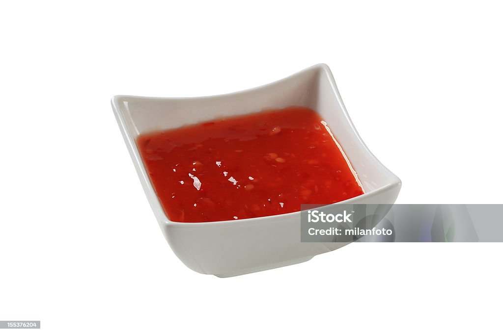 Salsa chile - Foto de stock de Blanco - Color libre de derechos