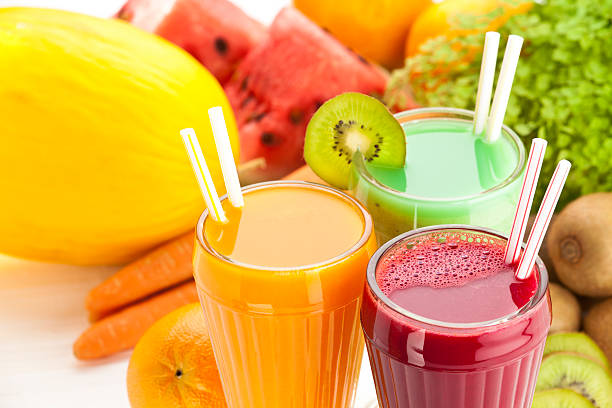 jugo de frutas - juice vegetable fruit vegetable juice fotografías e imágenes de stock