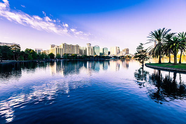 Orlando skyline stock photo