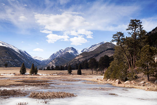 istock Winter pond in Horseshoe Park 155376745