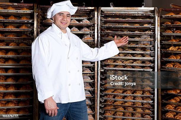 Proud Owner Of Small Bakery Stock Photo - Download Image Now - 30-34 Years, Adult, Artisanal Food and Drink