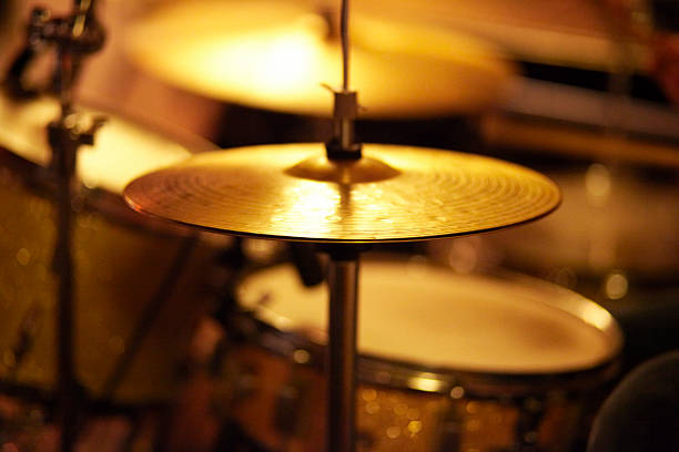 istock Cymbals, Hi hat, Snare Drum, on stage 155376797