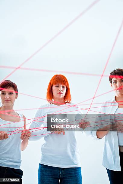 Tangled In The Network Stock Photo - Download Image Now - Adult, Adults Only, Asking