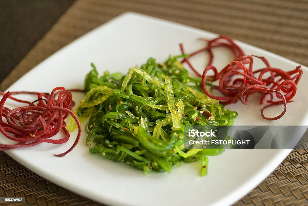 Seetang food-wakame - Lizenzfrei Speisen Stock-Foto