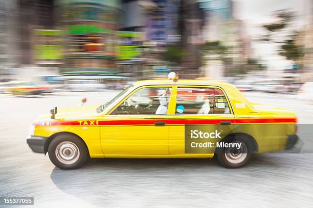 Ускорение Такси В Токио — стоковые фотографии и другие картинки Такси - Такси, Япония, Культура Японии