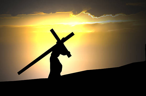 istock Jesus Christ Carrying the Cross 155377487