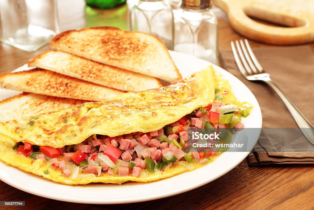 Omelete ocidental - Foto de stock de Denver royalty-free