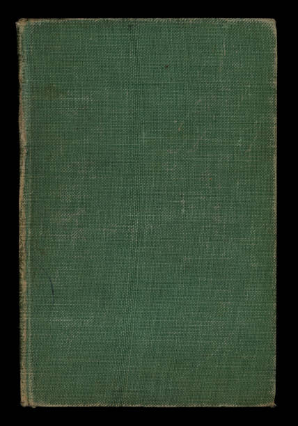 Antique green hardcover book.