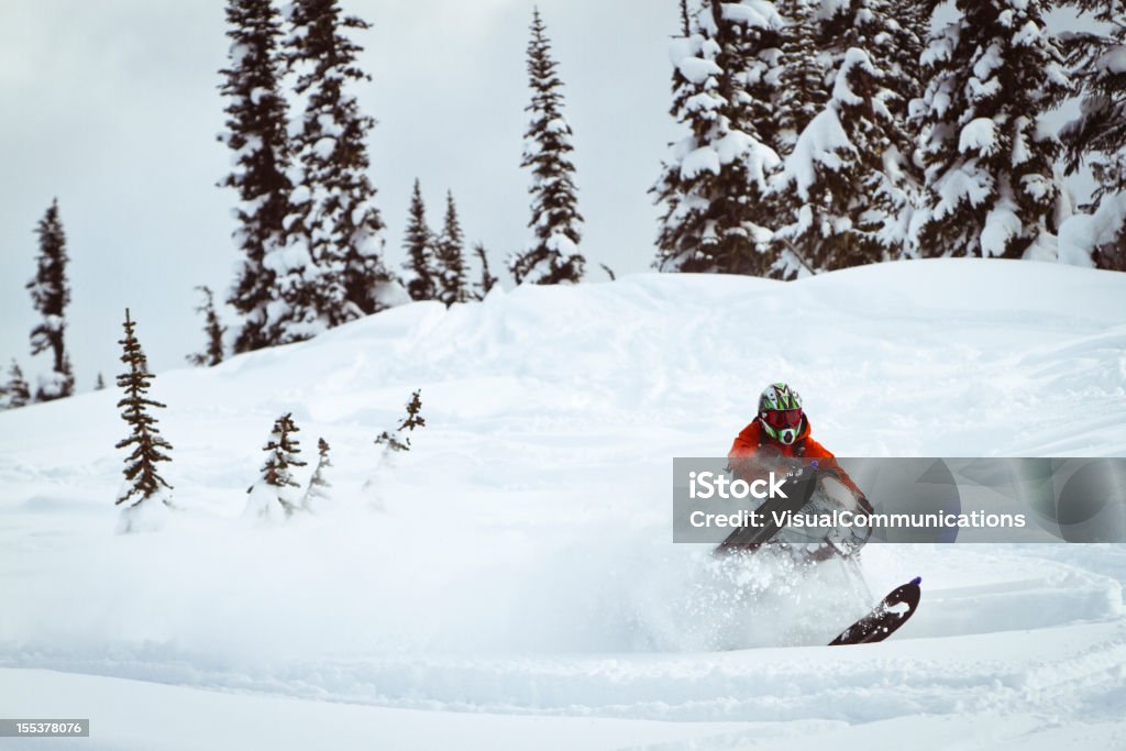 Nieve. - Foto de stock de Motoesquí libre de derechos