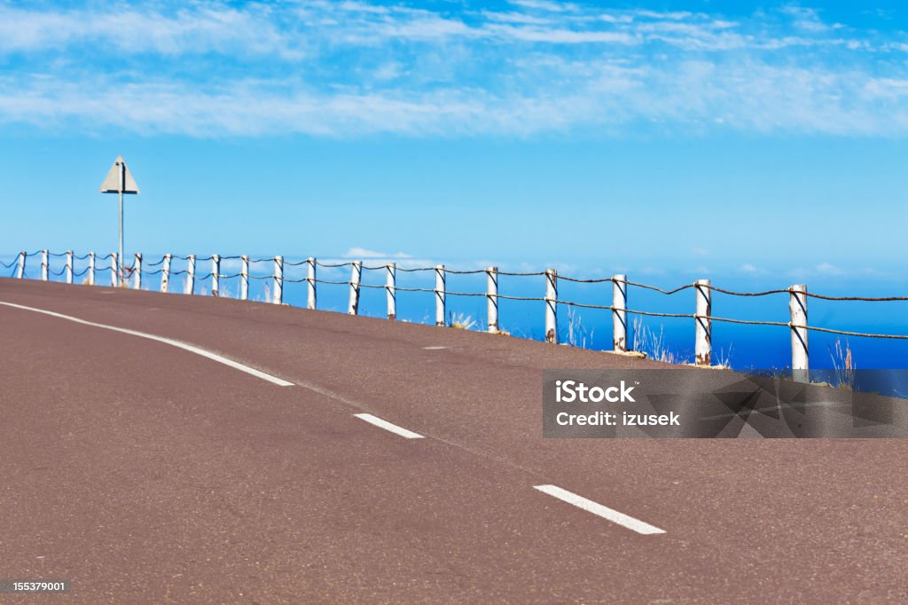 Road at coastline  Africa Stock Photo