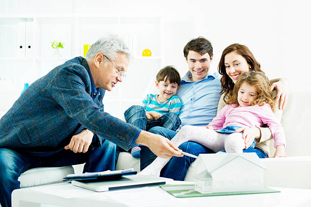 istock Family Meeting With Real Estate Agent. 155379455