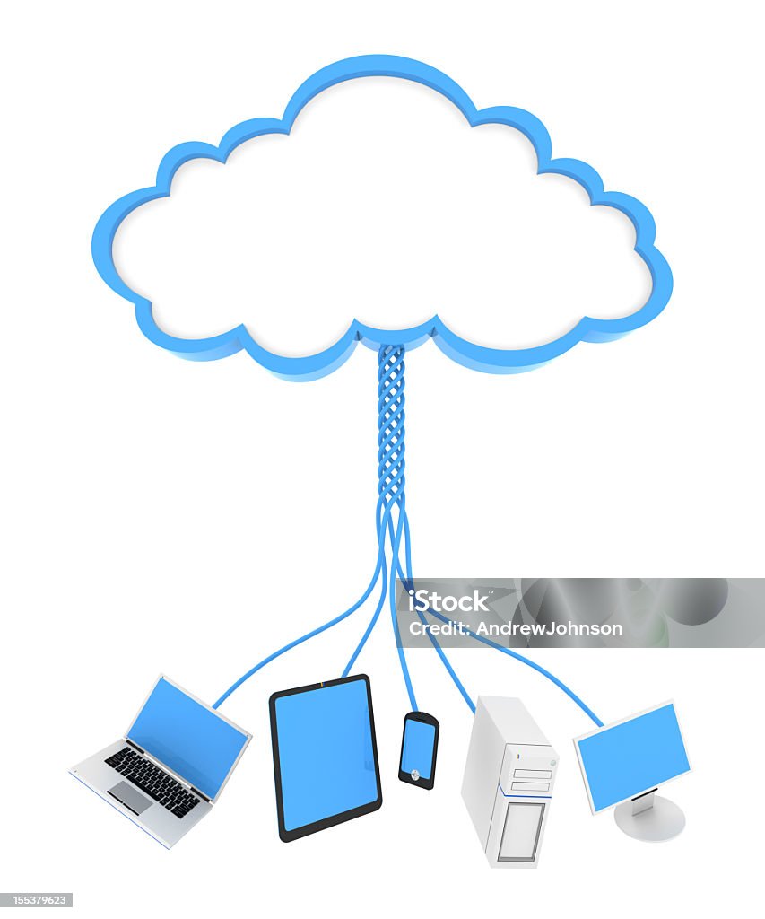 Computación en nube - Foto de stock de Aparato de telecomunicación libre de derechos
