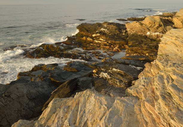 istock Rocky Coast in Beavertail State Park 155380412