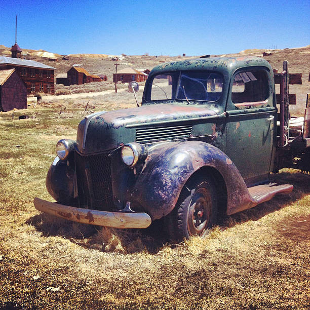 Ancient town of Bodie, California
