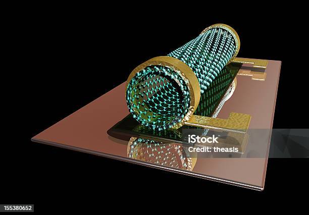 Photo libre de droit de Transistor Nanotube De Carbone banque d'images et plus d'images libres de droit de Abstrait - Abstrait, Industrie électronique, Nanotechnologie