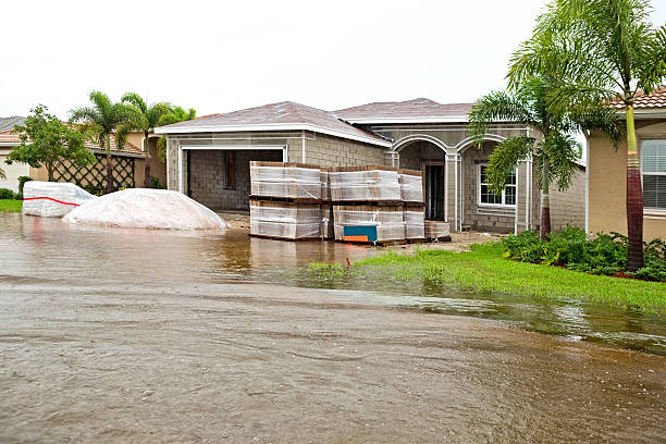страхование заявки: наводнения от урагана - hurricane florida стоковые фото и изображения