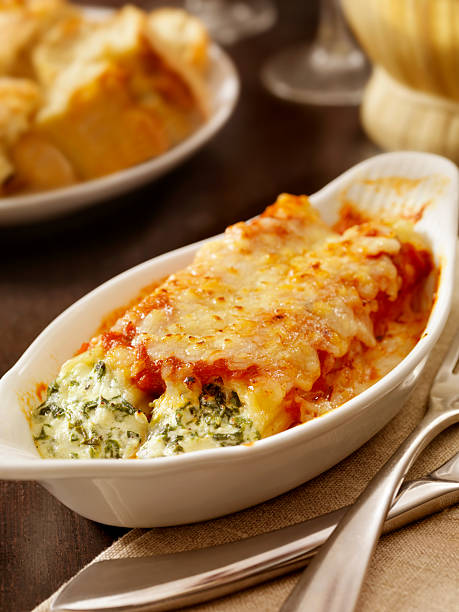 istock Stuffed Manicotti with Ricotta and Spinich 155381563