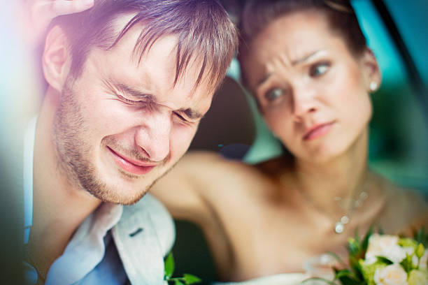 istock Woman calms a young man 155381594
