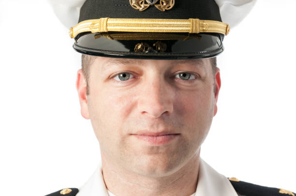 istock Close up of Naval Officer 155381824