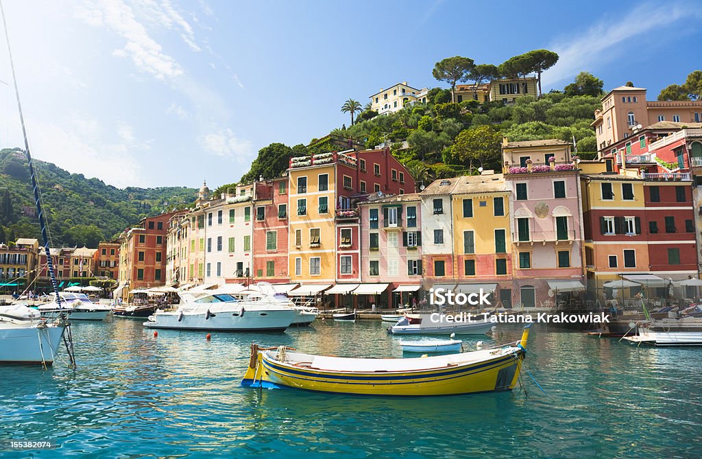 Bela Portofino (Ligúria, Itália) - Royalty-free Portofino Foto de stock