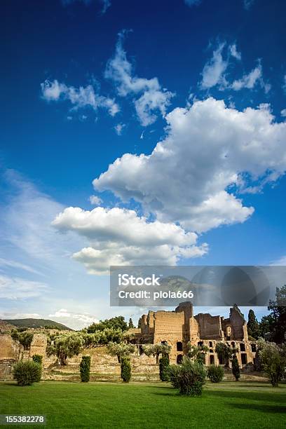 Rovine Di Villa Adriana - Fotografie stock e altre immagini di Antica Roma - Antica Roma, Antico - Condizione, Archeologia