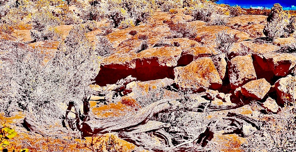 Roxborough state park, Douglas County, Colorado, USA: eroded and contorted red sandstone formations - National Natural Landmark.