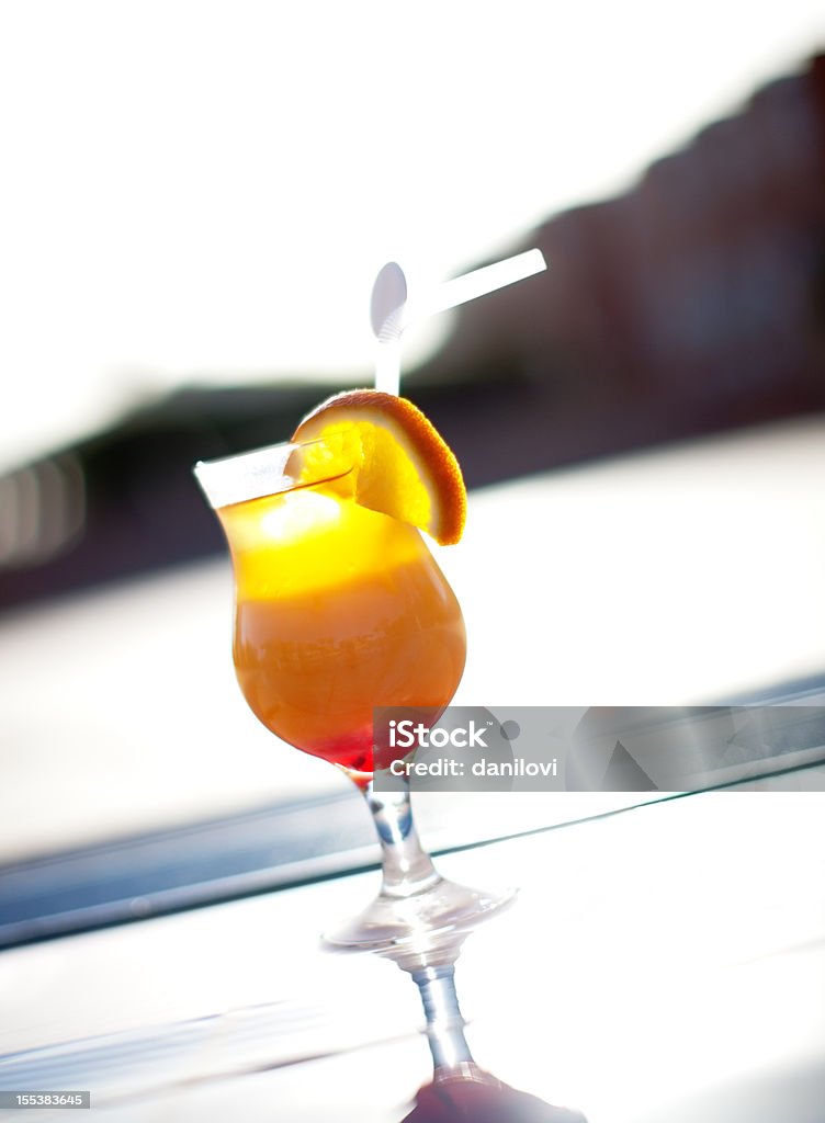 Cocktail à beira da piscina - Royalty-free Ao Ar Livre Foto de stock