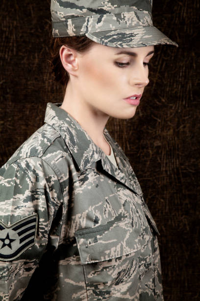istock U S Airwoman Portrait 155383685