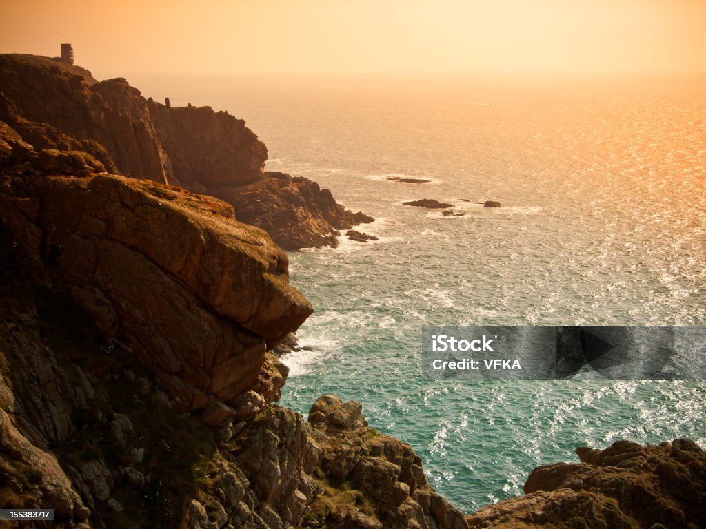 At Grosnez Point, Jersey  Channel Islands - England Stock Photo