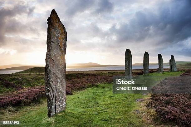 Ring Of Brodgar Orkney Stock Photo - Download Image Now - Orkney Islands, Scotland, Famous Place