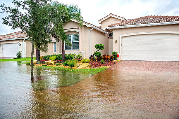 Flooding from a hurricane flooding from a hurricane or tropical storm damaged stock pictures, royalty-free photos & images