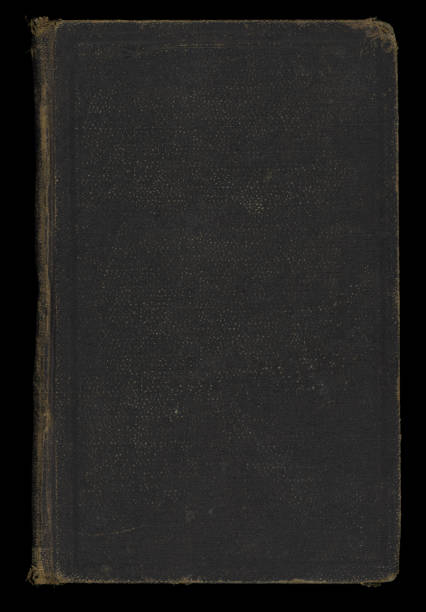 istock Antique Black Hardcover Book 1553847424