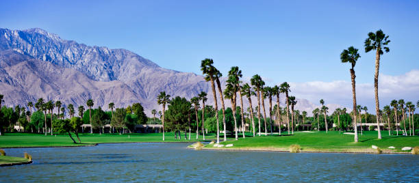 istock Palm Springs Golf Panoramic XXXL 155385189