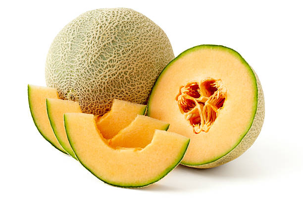 カンタロープメロン - cantaloupe ストックフォトと画像