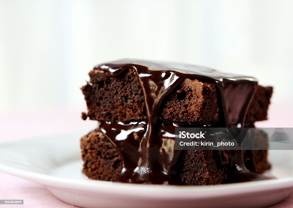 brownie au chocolat - Photo de Brownie libre de droits