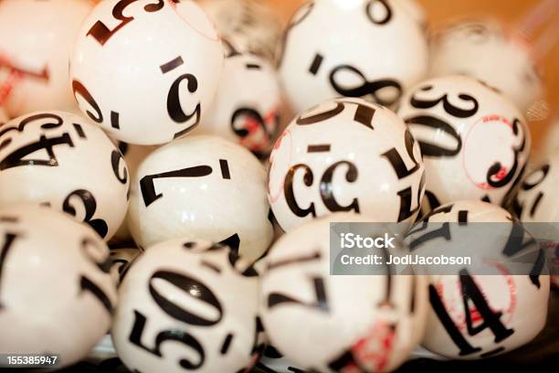 Real Lottery Gravity Balls Stock Photo - Download Image Now - Lottery, Lottery Balls, Number