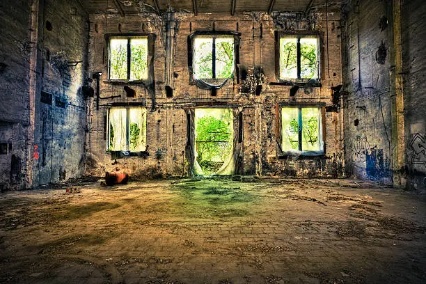Photo of Abandoned Palace, Urban Decline
