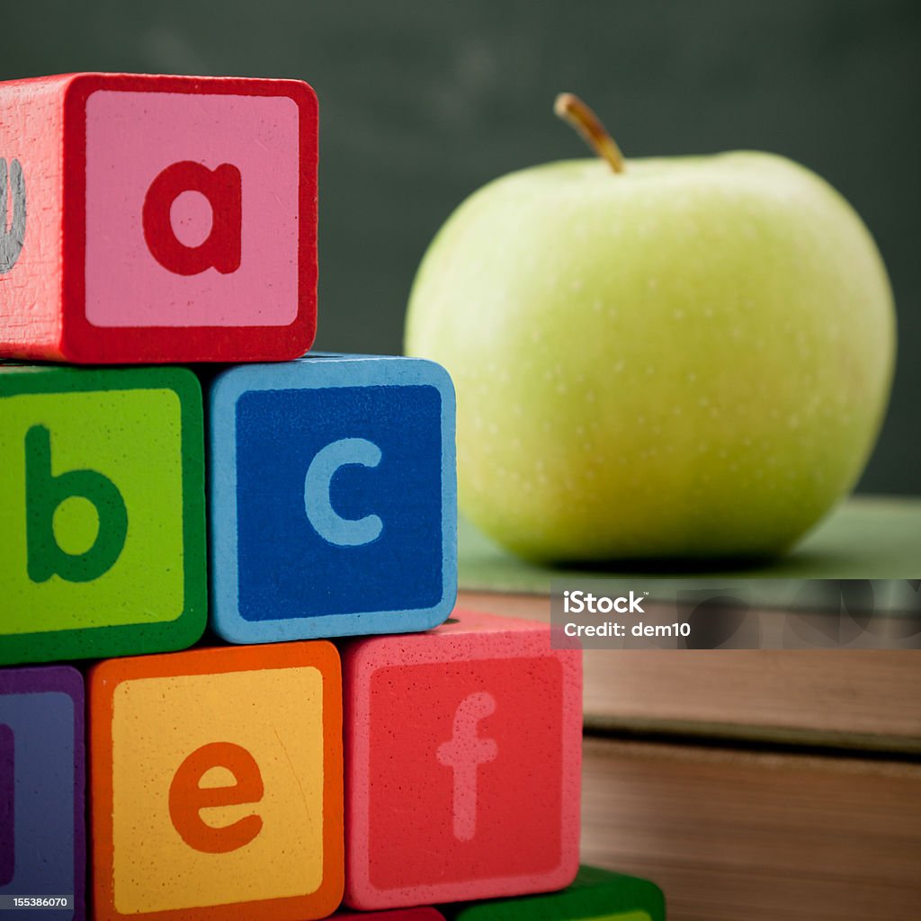 Bildung - Lizenzfrei Alphabet Stock-Foto