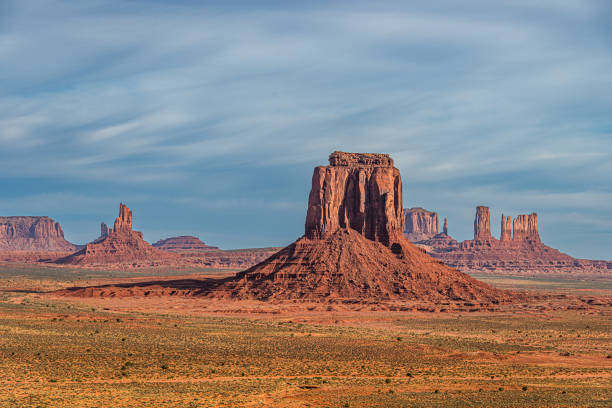 istock Merrick Butte in Monument Valley 1553864635