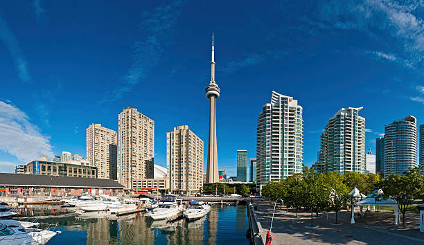 istock Toronto CN Tower marina high rises panorama 155386633