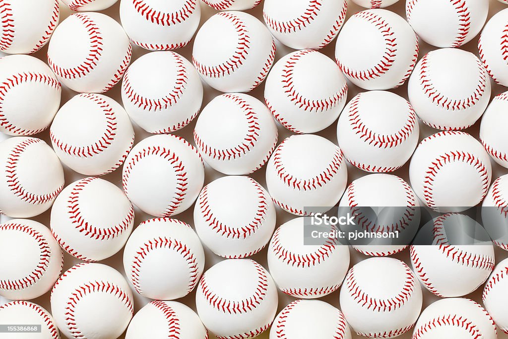 Baseballs - Стоковые фото Бейсбольный мяч роялти-фри