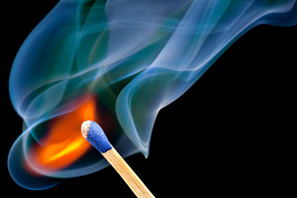 istock The Very Instant When a Match Bursts into Flame 155386945